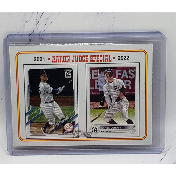 2023 Topps Heritage Aaron Judge Special New York Yankees #4 - Picture 1 of 4